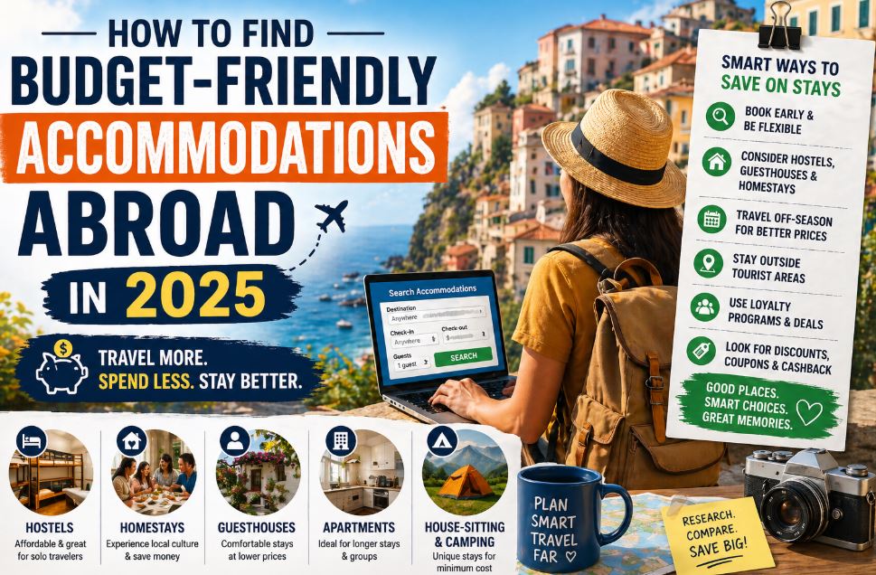 How to Find Budget-Friendly Accommodations Abroad in 2025
